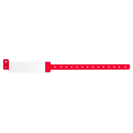 Identification Wristband Speedi-Print® Write On Band Permanent Snap Without Legend