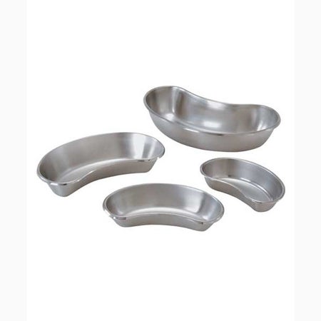 Emesis Basin Medegen Silver 28 oz. Stainless Steel Reusable