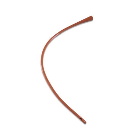 Urethral Catheter Dover™ Rob-Nel™ Round Tip Thermosensitive PVC 10 Fr. 16 Inch Length
