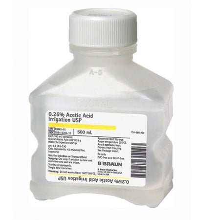 Acetic Acid 0.25% Not for Injection 500 mL