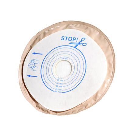 Stoma Cap ActiveLife® 19-50 mm Stoma Opening, Opaque, One-Piece, Cut-To-Fit For 1-Piece