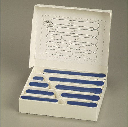 Finger Splint Plastalume™ Without Fastening Left or Right Hand Blue / White