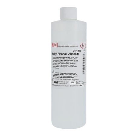 Histology Reagent Methanol 100% w/v 16 oz.