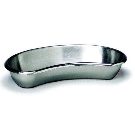 Emesis Basin Grafco® Silver 26 oz. Stainless Steel Reusable