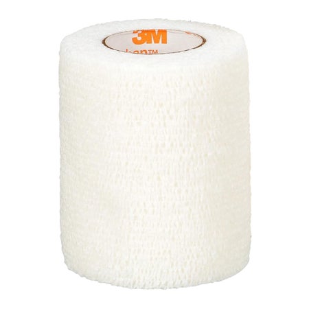 Cohesive Bandage 3M™ Coban™ 3 Inch X 5 Yard Self-Adherent Closure White NonSterile Standard Compression