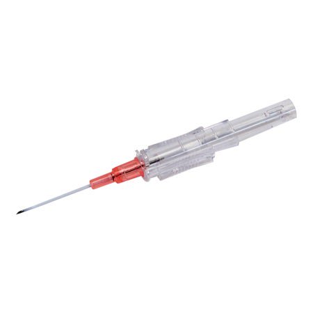 Peripheral IV Catheter Protectiv® 20 Gauge 1 Inch FEP Polymer Straight Hub Non Blood Control Sliding Safety