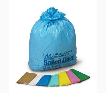 Soiled Linen Bag 12 to 16 gal. 25 X 34 Inch Disposable