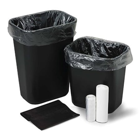 Trash Bag 10 gal. 0.45 mil 23 X 24 Inch Clear Star Seal Bottom Coreless Roll