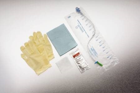 Intermittent Catheter Tray MMG™ Straight Tip 14 Fr. Without Balloon PVC