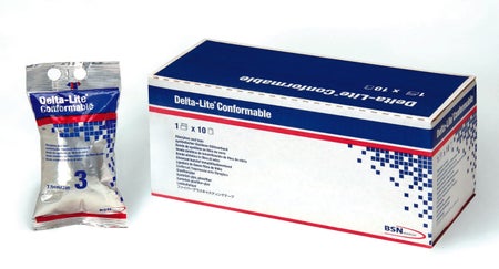 Cast Tape Delta-Lite® Conformable 3 Inch X 12 Foot Fiberglass Dark Blue