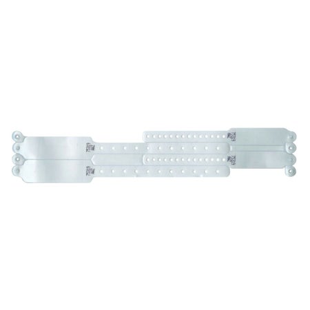Identification Wristband Speedi-Print® Veri-Color® Write On Band Permanent Snap Without Legend