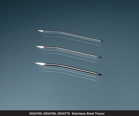Trocar Bard® Stainless Steel 1/4 Inch