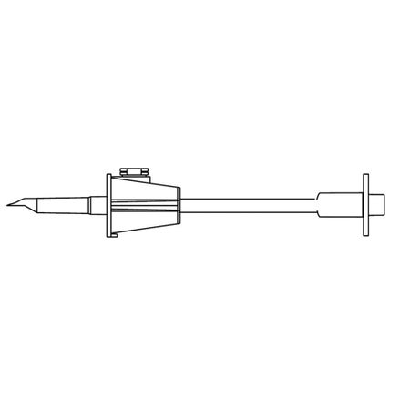 Spike Adapter NonVented Sets on NonVented Rigid IV Solution Containers