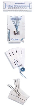 Surgical Neuro Sponge Codman® X-Ray Detectable Rayon 1 X 3 Inch 10 Count Card Sterile
