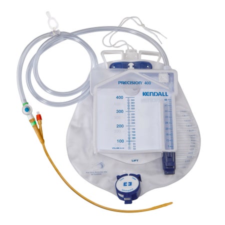 Indwelling Catheter Tray Precision™ 400 Foley 16 Fr. 5 cc Balloon Silicone
