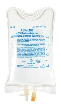 Dextran 40 / Dextrose 10% - 5% IV Solution 500 mL