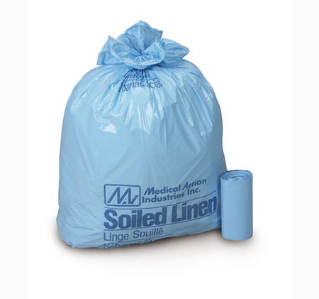 Laundry Hamper Bag 20 to 30 gal. 30-1/2 X 43 Inch Disposable