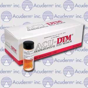Prepared Media Acu-DTM® Dermatophyte Test Medium (DTM) Amber