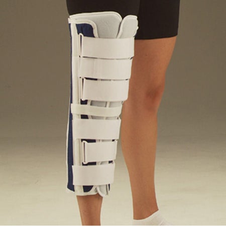 Knee Immobilizer DeRoyal® One Size Fits Most 12 Inch Length Left or Right Knee