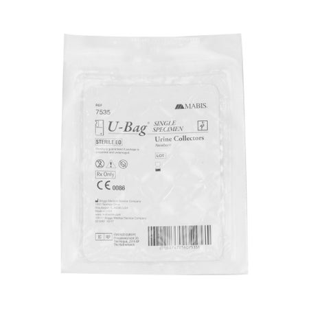 Pediatric Urine Collection Bag U-Bag® Newborn 100 mL (3.4 oz.) Sterile