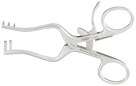 Retractor Miltex® Weitlaner 4-1/4 Inch Length OR Grade