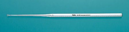 Ear Curette Miltex® Buck 6-1/2 Inch Length Octagonal Handle Size 0 Tip Straight Sharp Loop Tip