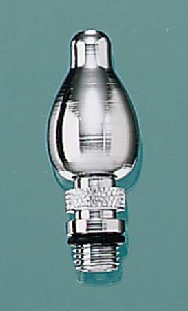 Tip Short Bulbous, Chrome Ear Syringe