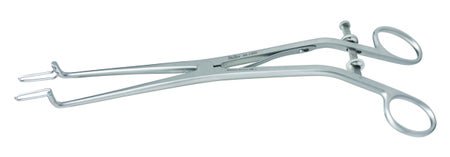Endocervical Speculum Miltex® Kogan Surgical Grade Stainless Steel Offset Ring Handle with Gauge and Set Screws Reusable