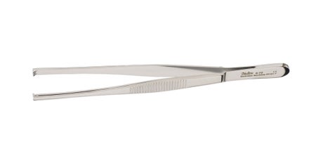 Tissue Forceps Miltex® 5 Inch Length OR / Surgical Grade German Stainless Steel NonSterile NonLocking Thumb Handle Straight 3 X 4 Teeth