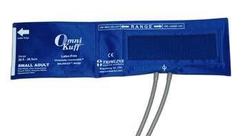 Reusable Blood Pressure Cuff and Bulb Omni-Kuff® 20 to 26 cm Arm Nylon Cuff Small Adult Cuff