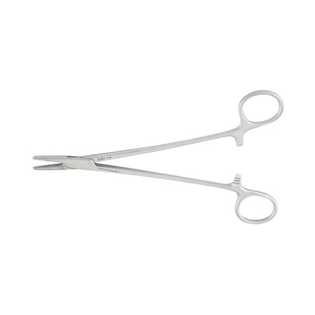 Needle Holder Mayo-Hegar 7 Inch Length Serrated Jaws Finger Ring Handle