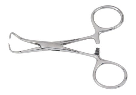 Towel Clamp Vantage® Backhaus 3-1/2 Inch Length Stainless Steel