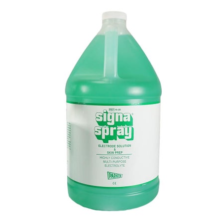 Electrode Skin Prep Solution Signaspray® Highly Conductive 1 gal. Pump Bottle