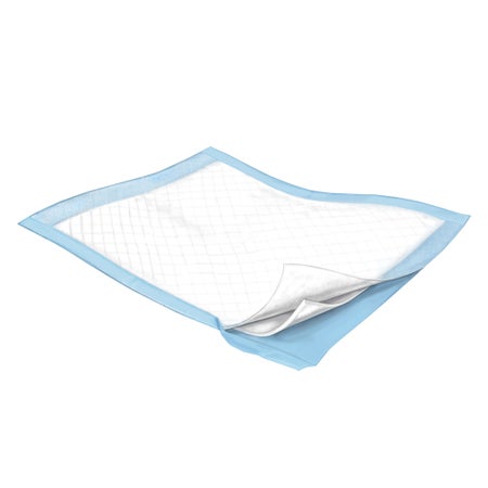 Disposable Underpad Simplicity™ Extra 17 X 24 Inch Fluff Light Absorbency