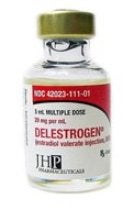 Delestrogen® Estradiol Valerate 10 mg / mL Injection 5 mL