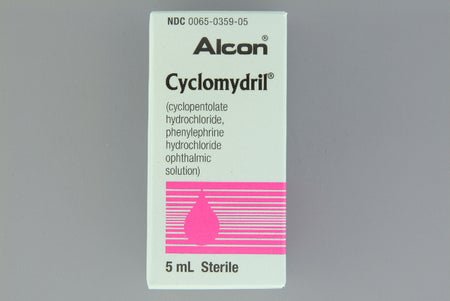 Cyclomydril™ Phenylephrine HCl / Cyclopent HCl 1% - 0.2% Solution 5 mL