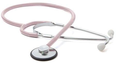 General Exam Stethoscope Proscope™ 660 Pink 1-Tube 21 Inch Tube Single Sided Chestpiece
