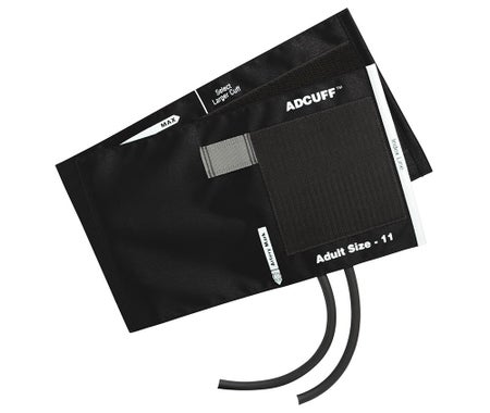 Reusable Blood Pressure Cuff Adcuff™ 23 to 40 cm Arm Nylon Cuff Adult Cuff
