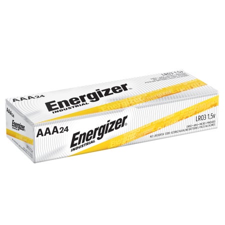 Alkaline Battery Energizer® AAA Cell 1.5 Volt Disposable 4 Pack