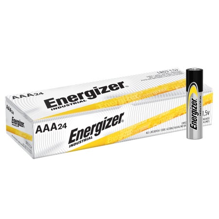 Alkaline Battery Energizer® AAA Cell 1.5 Volt Disposable 4 Pack