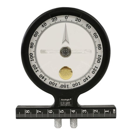 Baseline® AcuAngle® Adjustable-Feet Inclinometer