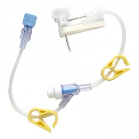 Huber Infusion Set Gripper® 20 Gauge 1 Inch 8 Inch Tubing Needleless Y-Site
