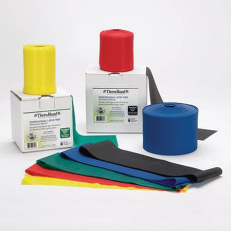 Exercise Resistance Band TheraBand® Green 5 Inch X 100 Yard Heavy Resistance