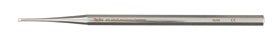 Excavator Curette Miltex® 5 Inch Length Solid Octagonal Handle 2 mm Tip Straight Fenestrated Round Cup Tip