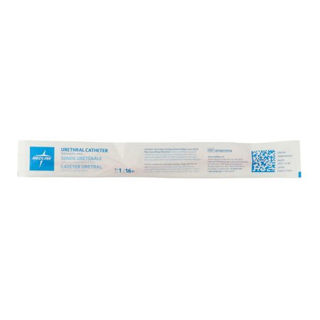 Urethral Catheter Medline® Round Tip Red Rubber 16 Fr. 16 Inch Length