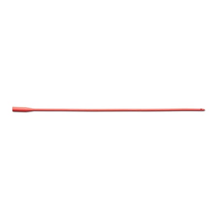 Urethral Catheter Medline® Round Tip Red Rubber 16 Fr. 16 Inch Length