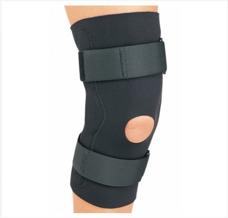 Knee Brace ProCare® 3X-Large D-Ring / Hook and Loop Strap Closure 28 to 30-1/2 Inch Thigh Circumference Left or Right Knee