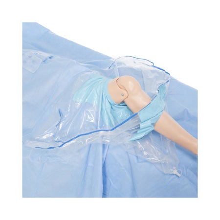 Orthopedic Drape Knee Arthroscopy Drape 90 W X 124 L Inch Sterile