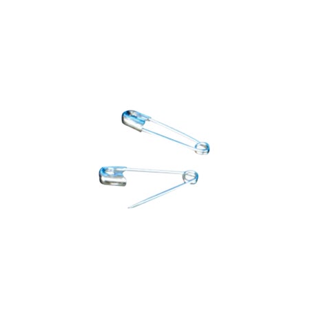 Safety Pin Number 1 Steel Sterile