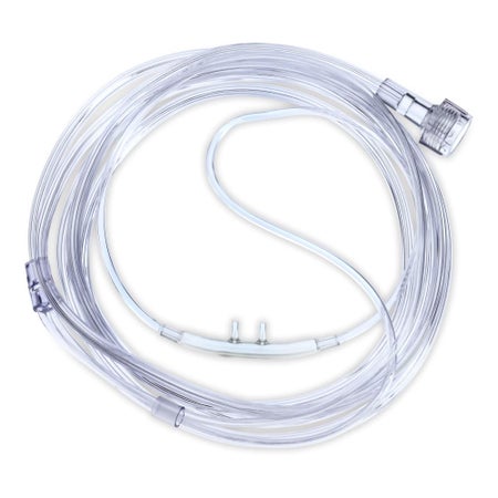 Nasal Cannula Softech® Pediatric Straight Prongs 7 Foot Tubing Low Flow Rate